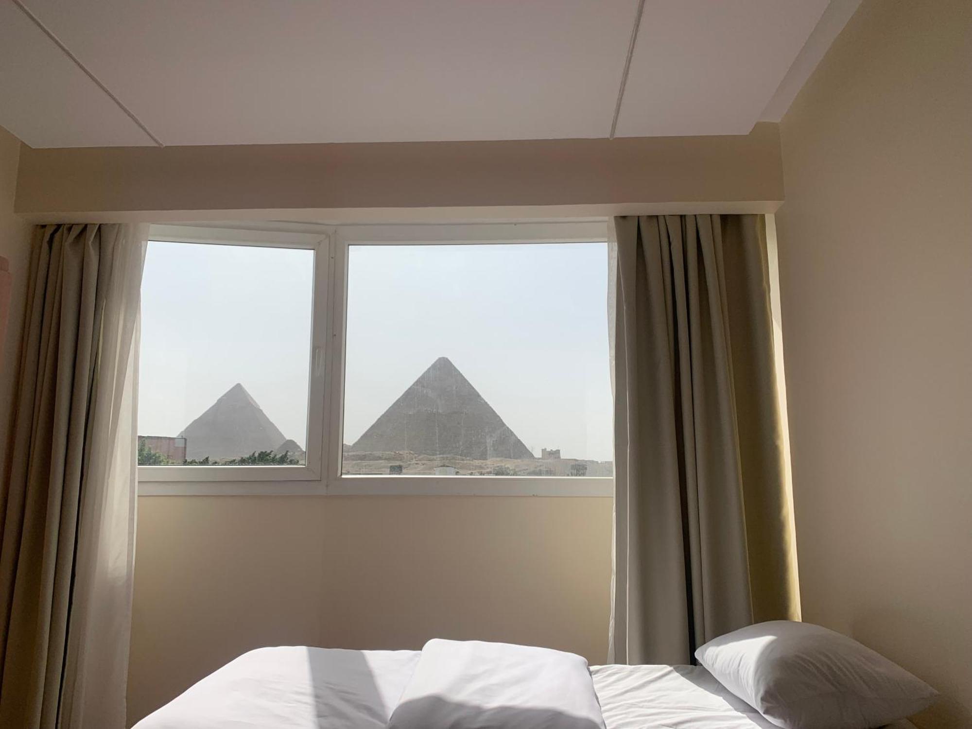 Hotel Memphis Pyramids View Nazlet el-Sîsi Zewnętrze zdjęcie